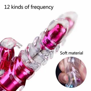 G-Spot Rabbit Dildo Vibrator Clitoris Vagina Stimulator Massager Thrusting ...