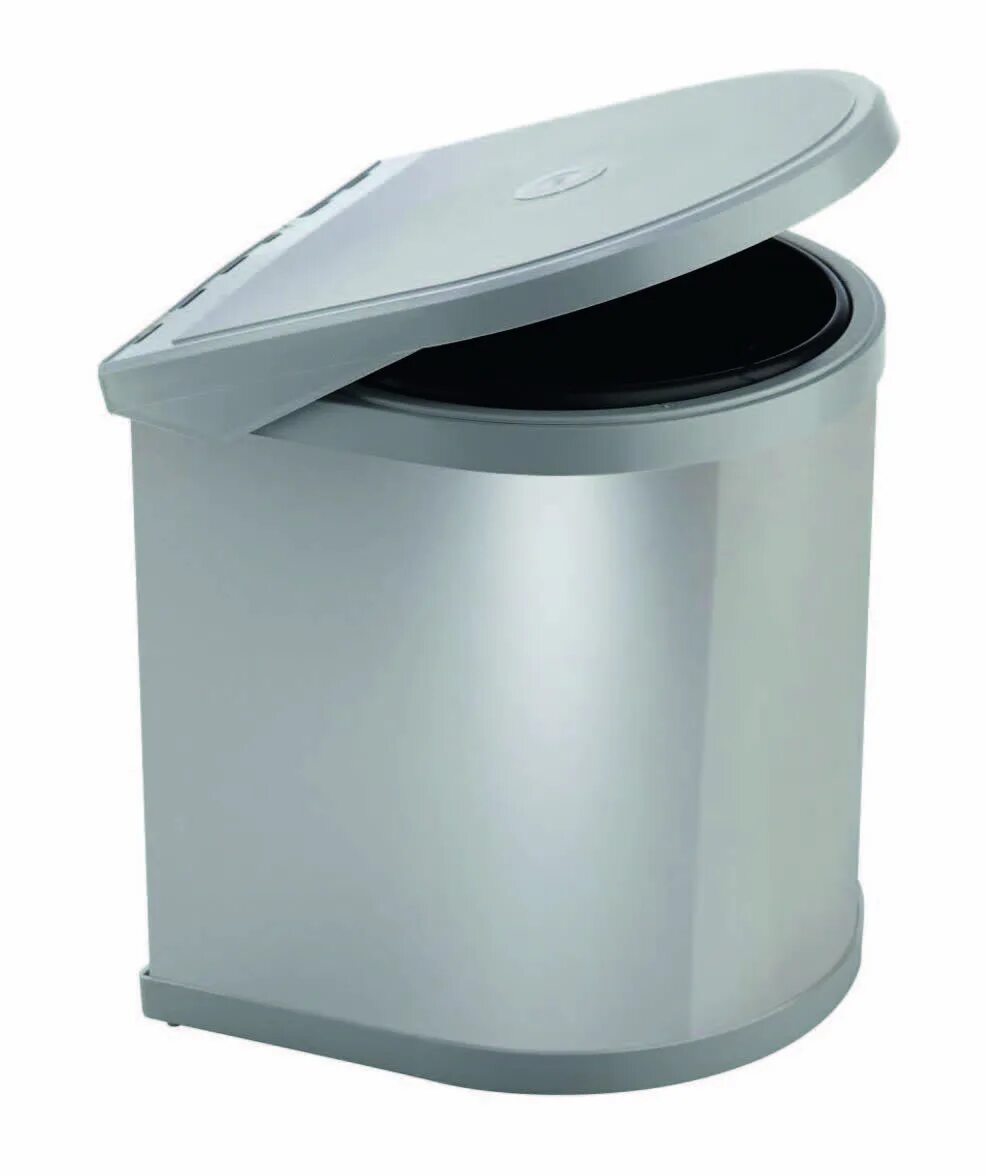 Ведро открывается с дверью. Teсnoinox 85001 ведро pattumiera inox нерж. сталь. hailo мусорное ведро 30 л.