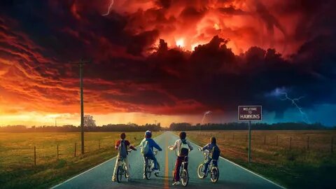 Stranger Things Netflix Series 5K Обои Для Нотбука, Фоны Компьютера, Обои Д...