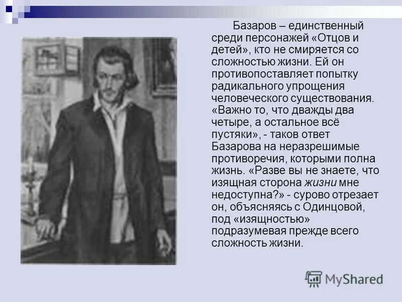 Образ базаровой