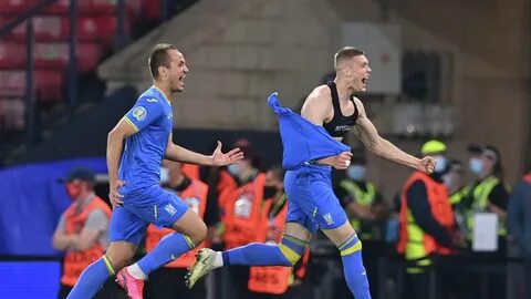 Нападающий украины