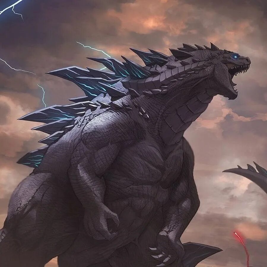 Godzilla evolved. Годзилла. Огромный дракон. Самый большой дракон. Годзилла арт.