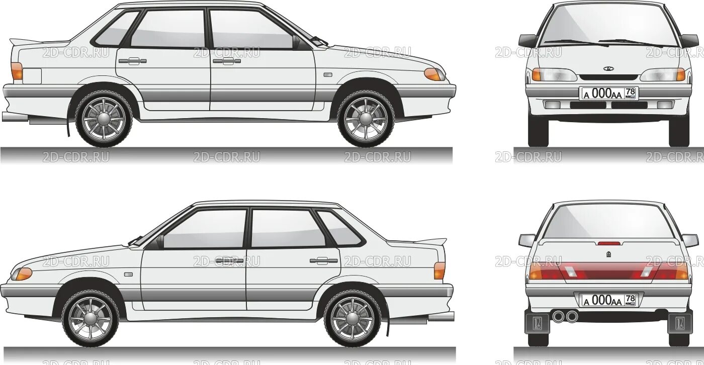 Заднее ваз 2115 размер. ВАЗ 2115 чертеж. Габариты ВАЗ 21150. ВАЗ-2115 седан чертеж. ВАЗ 2115 габари.