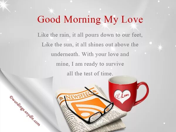Message mornings