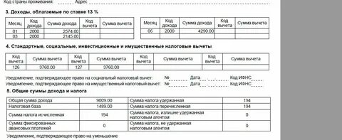 Рассчитайте сумму дохода и прибыли