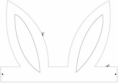 Ушки зайчика своими руками.