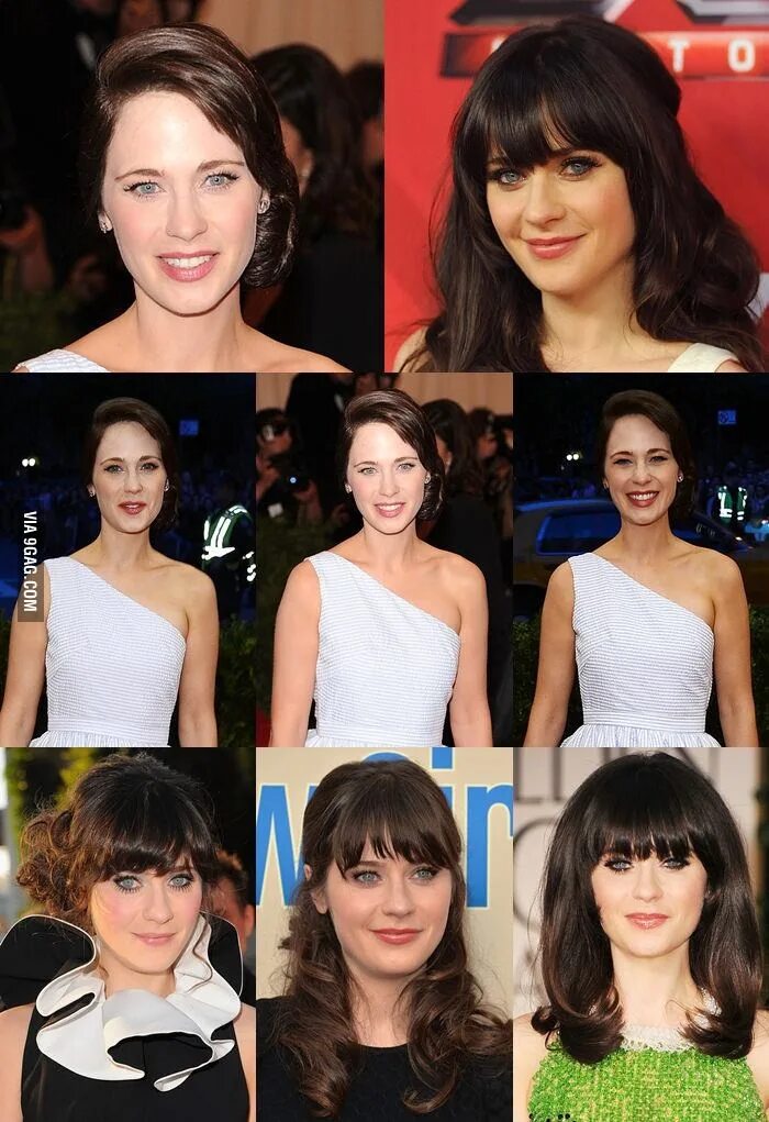 She looks different