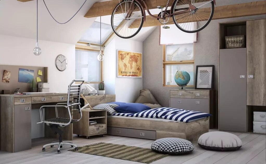 Интерьер комнаты для подростка. Детская в современном стиле. Спальня для мальчика подростка в современном стиле. Комната для подростка в современном стиле. Интерьер комнаты для подростка.