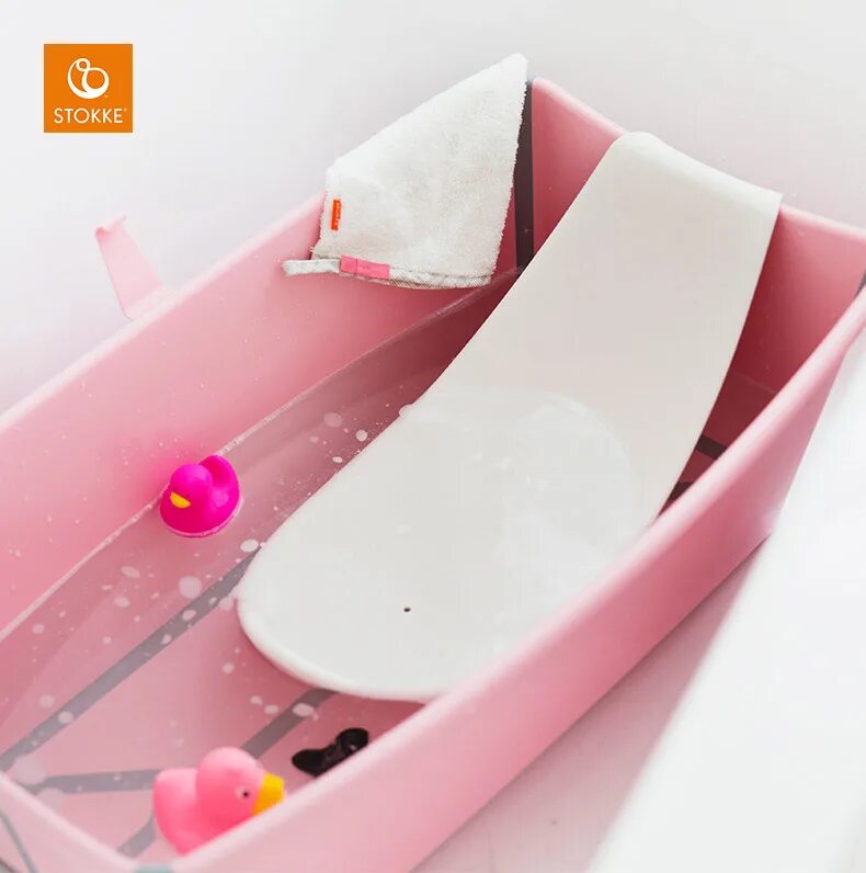 Принтер ванночка. Ванночка Stokke Flexi Bath. Ванночка Stokke Flexi Bath Pink. Stokke ванночка с горкой Flexi Bath. Ванночка Stokke горка Angelcare.