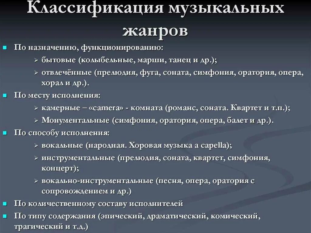 Назовите жанры музыкального искусства. Классификация музыки. Жанры музыки. Какие музыкальные Жанры существуют. Классификация музыкальных жанров.