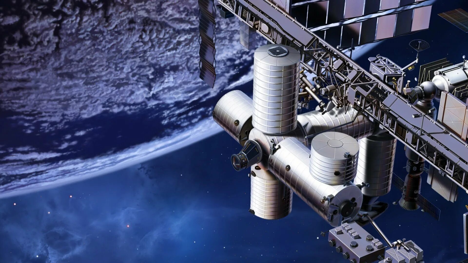 Орбита космической станции. Орбита мкс. современная космическая техника. межпланетные станции. космические разработки.