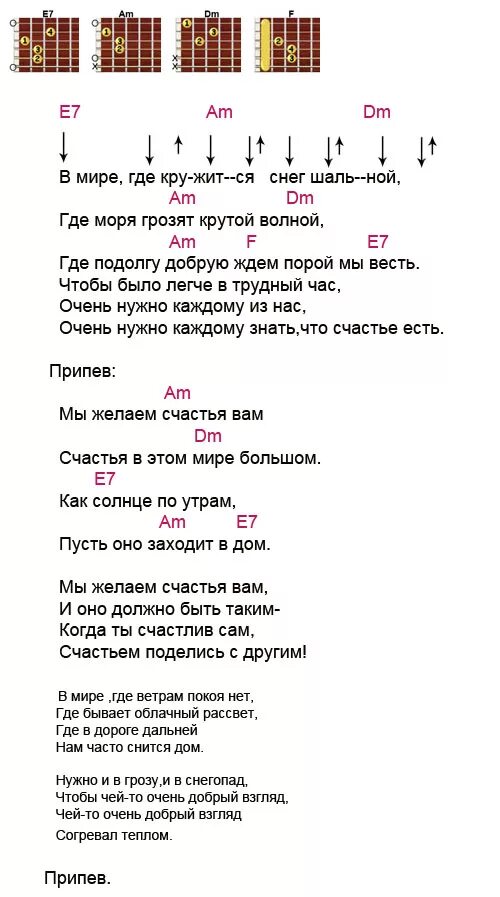 Аккорды песни сколько. Тексты песен с аккордами. Тексты песен с аккордами для гитары. Песня с табами и аккордами. С днем рождения аккорды.