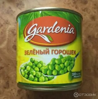 Банка зеленого горошка грамм