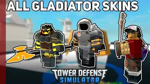 Tower defense simulator скины