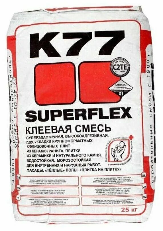 Litokol k77 superflex. Клей litokol superflex k77 25 кг. Клей серый 25кг. Superflex k77 (5 кг, серый). Клей litokol superflex k77 25 кг.