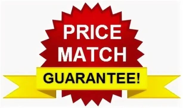 Price matching. Price Match guarantee.