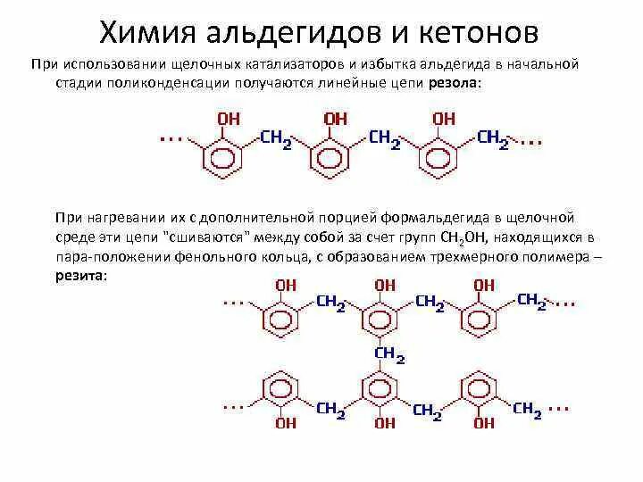 Щелочной катализ альдегида. Реакция поликонденсации кетонов. Реакция поликонденсации альдегидов. Кетоны это в химии. Формальдегид при нагревании