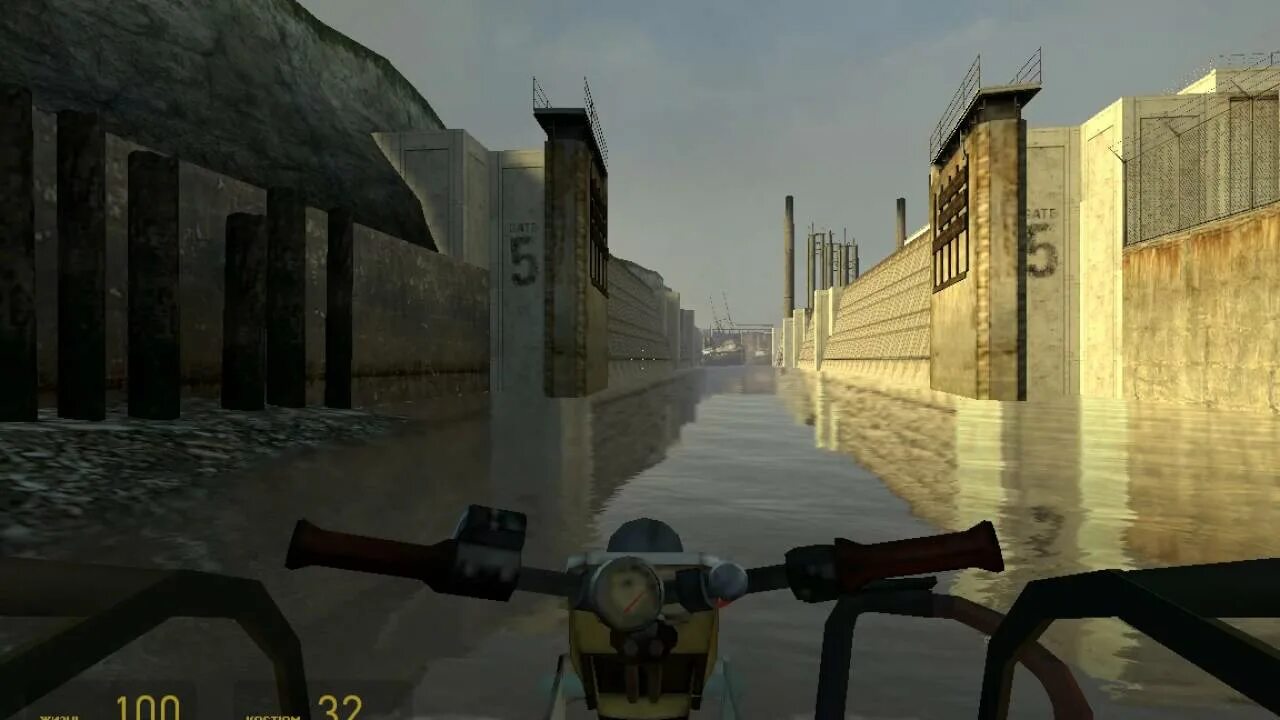 Что делать в халф лайф 2. Half life 2 вода. халф лайф 2 вода. half life 2 каналы. half life 2 water hazard.