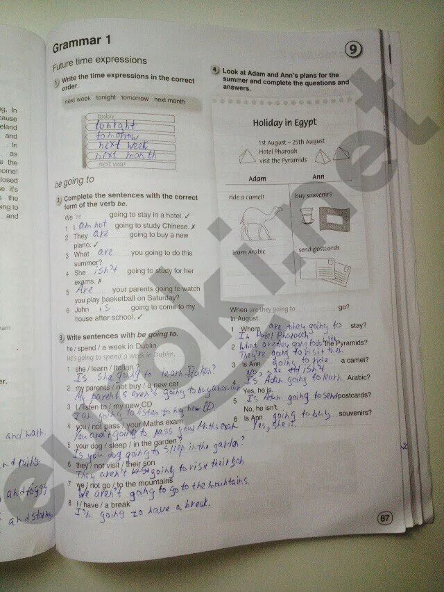 Английский язык 6 класс комарова стр 87. Английский язык 6 класс рабочая тетрадь Комарова стр 87. Тетрадь по английскому языку 6 класс Комарова рабочая тетрадь.