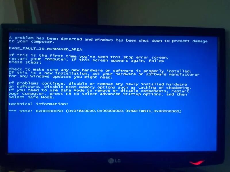 Синий экран problem has been. Синий экран на ноутбуке. a problem has been detected and windows has been shutdown to prevent damage to your computer.