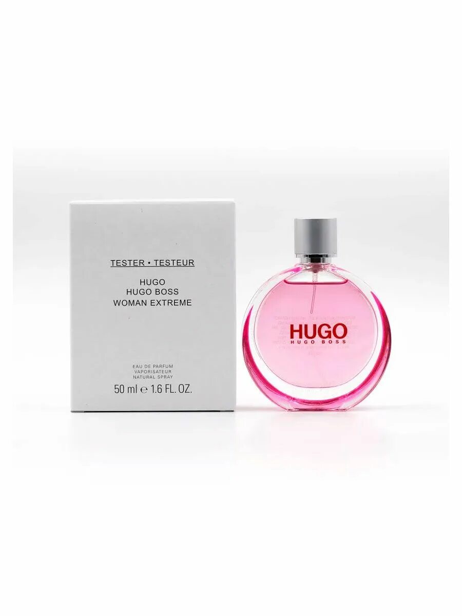 Hugo woman парфюмерная. Хьюго босс Вумен тестер. Hugo Boss Hugo woman extreme. Хьюго босс extreme woman. Hugo Boss femme Tester for woman.