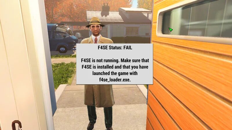 F4se status fail. F4se status fail