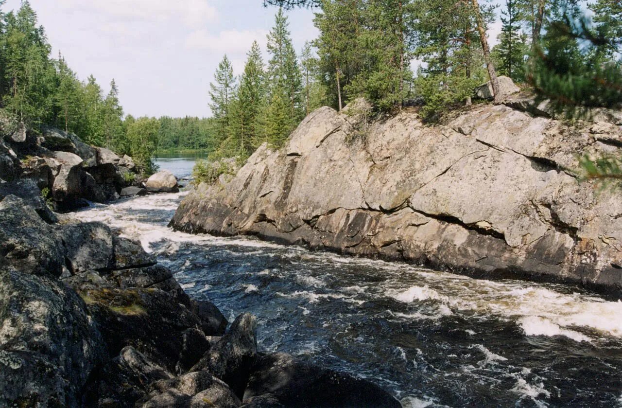 Река в карелии 4