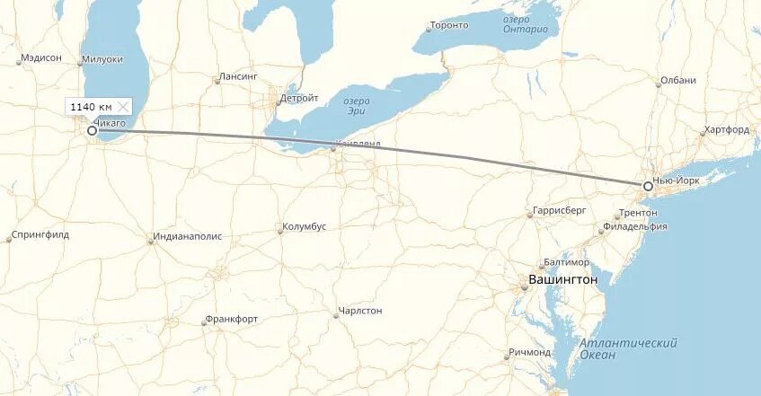 Алиса сколько расстояние. Маршрут от Чикаго до Нью-Йорка. Нью-Йорк Чикаго расстояние. Путь от Чикаго до Нью Йорка. От Чикаго до Нью-Йорка на карте.
