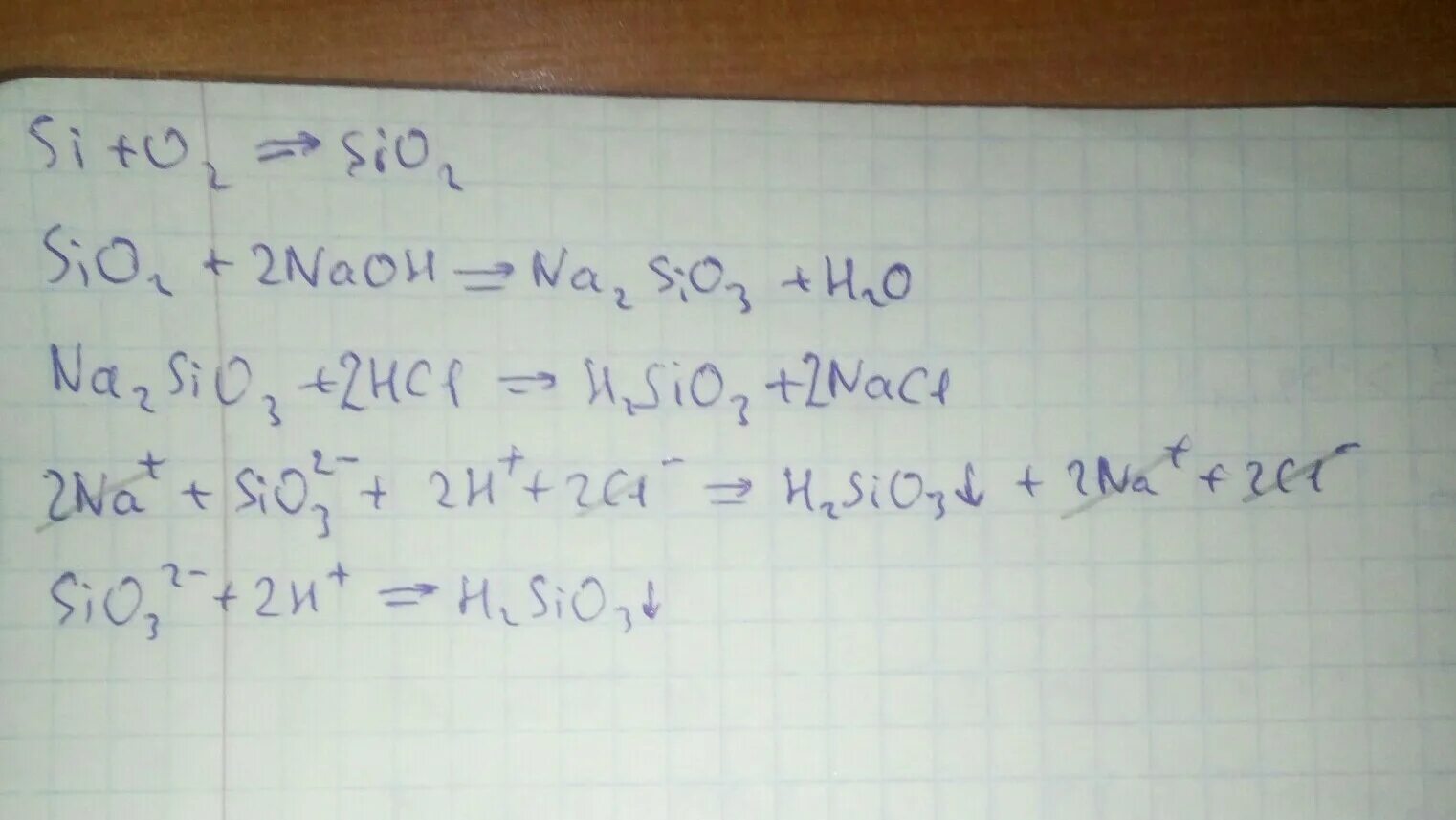 K2sio3 hcl ионное уравнение полное и сокращенное. Уравнение реакции sio2 si. осуществите цепочку превращений si. h2sio3 уравнение реакции. осуществить превращения si sio2 na2sio.