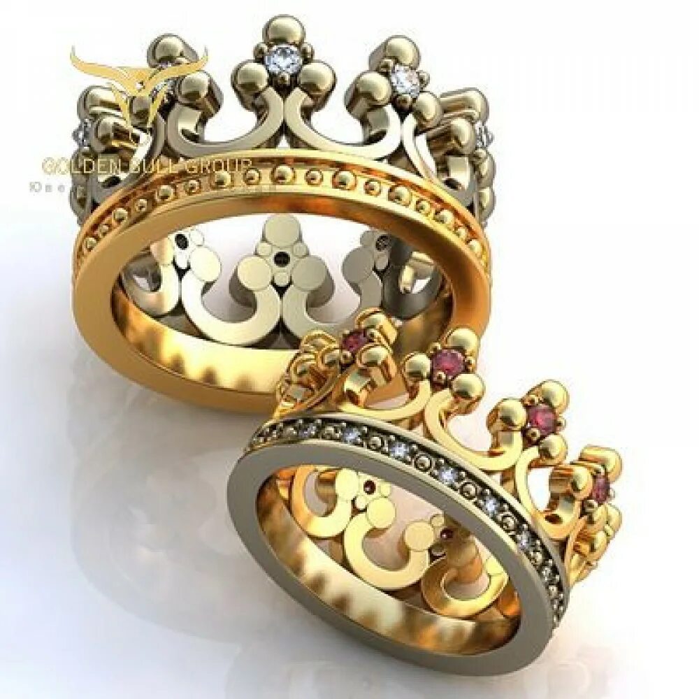 Купить кольцо спб. Кольца обручалка с короной. Обручальные кольца корона. Обручальные кольца корона парные. Кольцо Золотая корона парные.