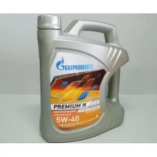 gazpromneft premium n 5w 40 4л
