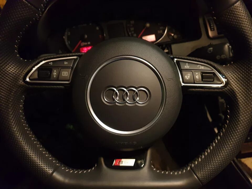 Обогрев руля - поддадим жарку! Лечим слабый нагрев. - Audi Q7 (1G), 3,6 л, 2011 