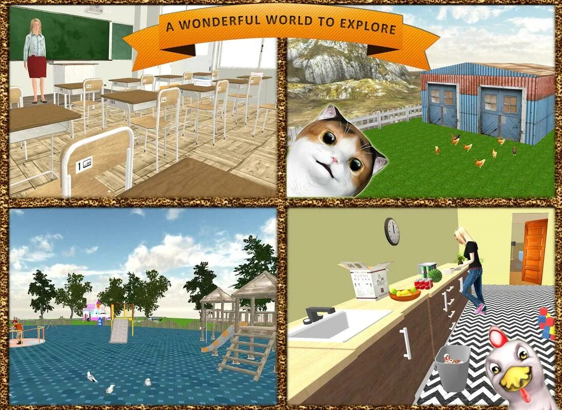 Cat simulator мод много