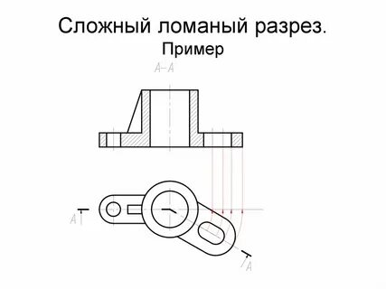 Разрез пример