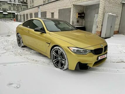Бмв м4 желтая