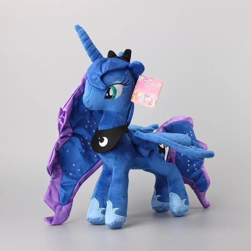 Пони луна игрушка. My little Pony Luna Princess мягкая игрушка. Мягкая игрушка пони принцесса Луна. My little Pony Princess Luna игрушка. Плюшевая Луна МЛП.