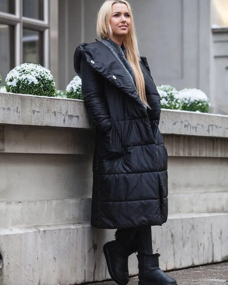 какая обувь под пуховик