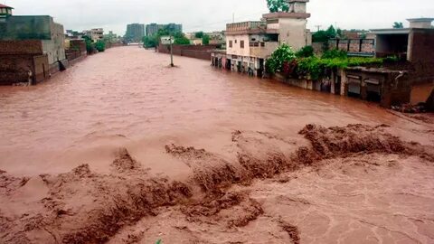 Lands flooded