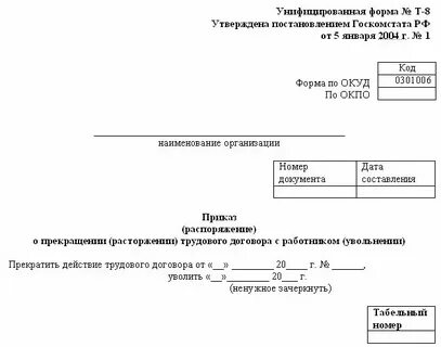 Пример судебной практики трудового договора
