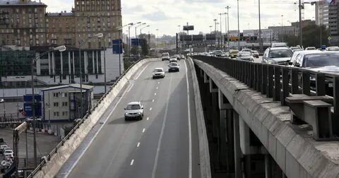 Съезд с кутузовского на ттк