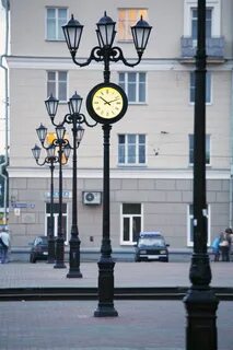 Часы на улицах городов