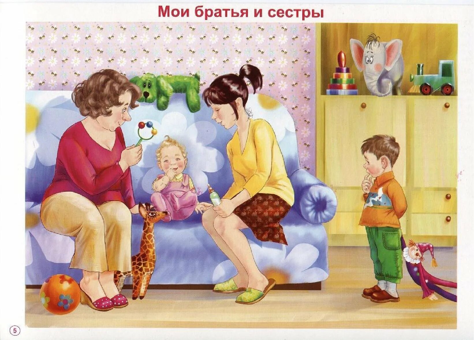 Играли в семью рассказ. Сюжетные картины. Сюжетные картины для детского сада. Сюжетная картина семья. Дети иллюстрация.