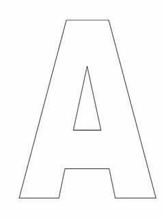 Большие буквы для распечатки а4
