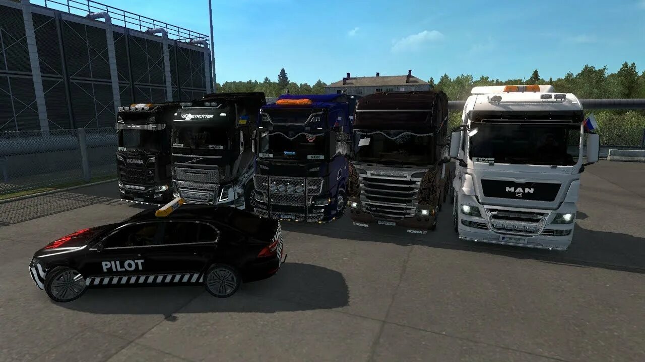 Длс truck simulator. Евро трак симулятор 2 перевернулась фура. Превью етс 2 конвой. Евро трак парковка. Евротрак без ДЛС.