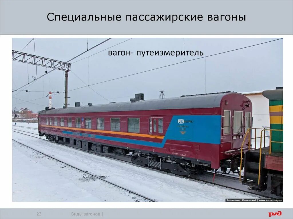 Специальные пассажирские вагоны РЖД. Вагон путеизмеритель ЦНИИ. Вагон путеизмеритель РЖД. Типы пассажирских вагонов РЖД. Служебный пассажирский вагон