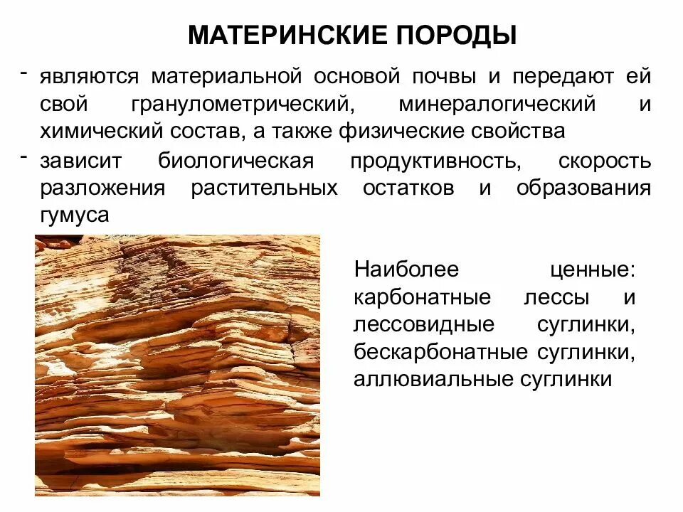 Материальной основой является