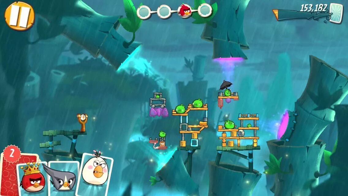 Angry Birds 2 уровни. Angry Birds 2 Level 47. Злые птички 2 уровень 47. Прохождение уровней Энгри Бердс уровень.