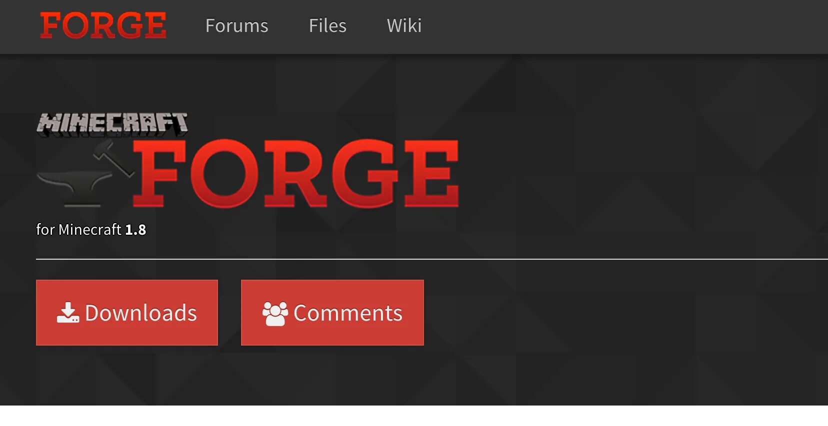 Https minecraftforge net. Forge logo.