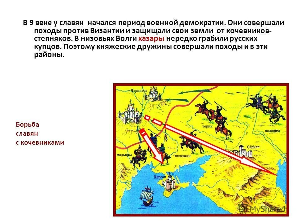 походы руси против византии