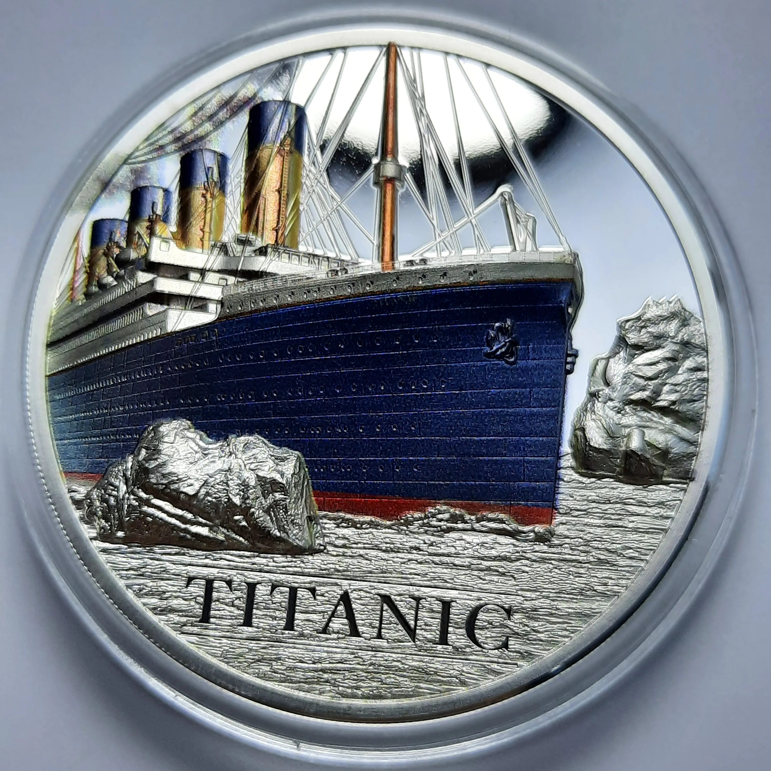 5 долларов 2022. Монета серебро 2022 Титаник. 5 Долларов 2022 Титаник. 100 Летие Титаник монета 1 oz. Юбилейная монета Титаник.